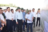 Bộ trưởng Trần Hồng Minh kiểm tra tiến độ thực hiện dự án cao tốc Tuyên Quang - Hà Giang