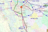 Quy hoạch tuyến đường sắt vành đai phía Đông Hà Nội dài hơn 48km