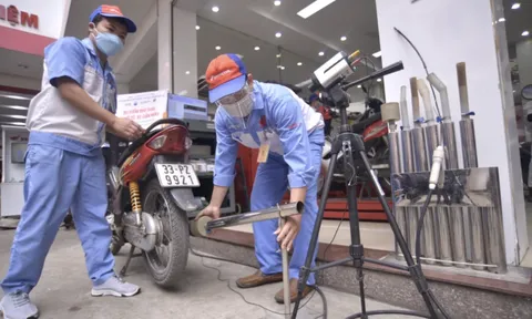 Lần đầu xây dựng định mức, hé lộ cơ sở tính giá kiểm định khí thải xe máy