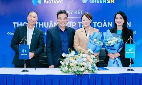 GREEN SM VÀ KIOTVIET KÝ KẾT HỢP TÁC CHIẾN LƯỢC, MỞ RỘNG HỆ SINH THÁI KINH DOANH VÀ GIAO NHẬN XANH