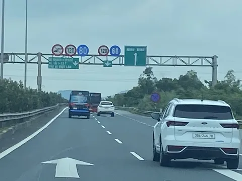 Điều chỉnh tốc độ khai thác cao tốc Cầu Giẽ - Ninh Bình từ 120 xuống 100 km/h