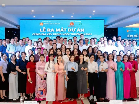 Bộ Giáo dục và Đào tạo phối hợp với Quỹ Vì tương lai xanh triển khai dự án “Cùng em xây dựng ngôi trường xanh”