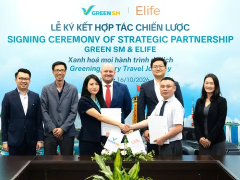 GREEN SM VÀ ELIFE HỢP TÁC THÚC ĐẨY GIAO THÔNG XANH TRONG LĨNH VỰC DU LỊCH